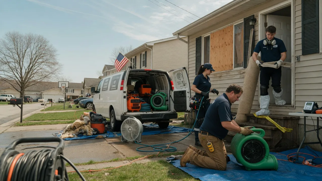 Water Damage Restoration in Buckhannon, WV near me